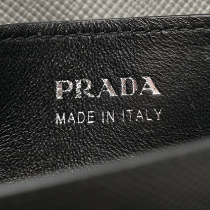 Prada Saffiano Cuir Small Double Bag Marmo 6 of 12