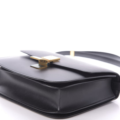 Celine Box Calfskin Medium Classic Box Flap Bag Black 9 of 9