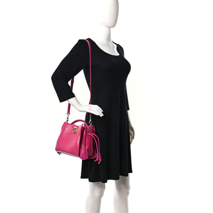 Mulberry Spongy Patent Calfskin Small Iris Tote Grey Pink 2 of 8