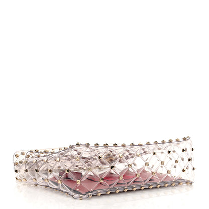 Valentino Garavani PVC Medium Rockstud Spike Shoulder Bag 4 of 10