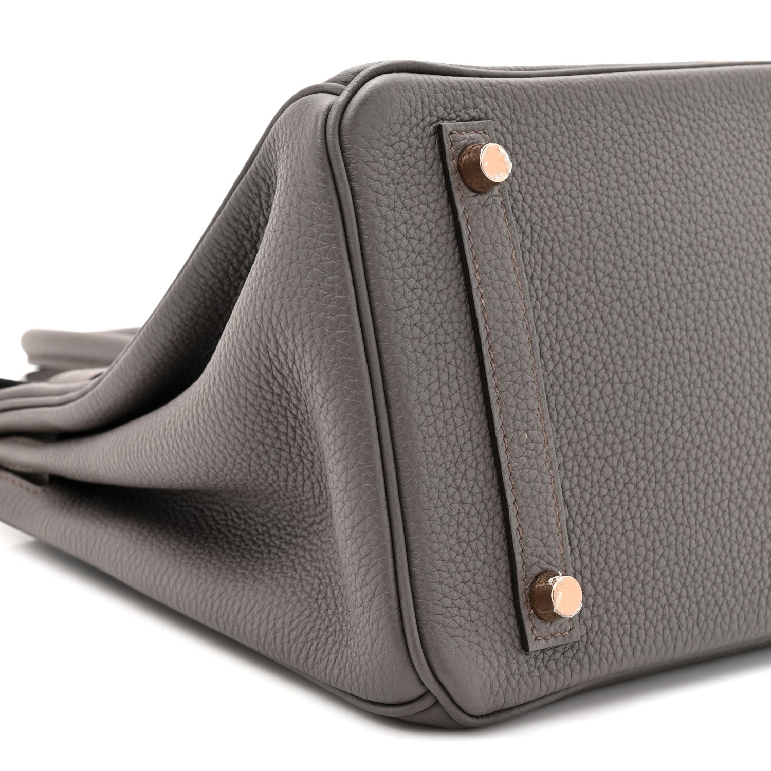 Hermes Togo Birkin 30 Etain 10 of 12