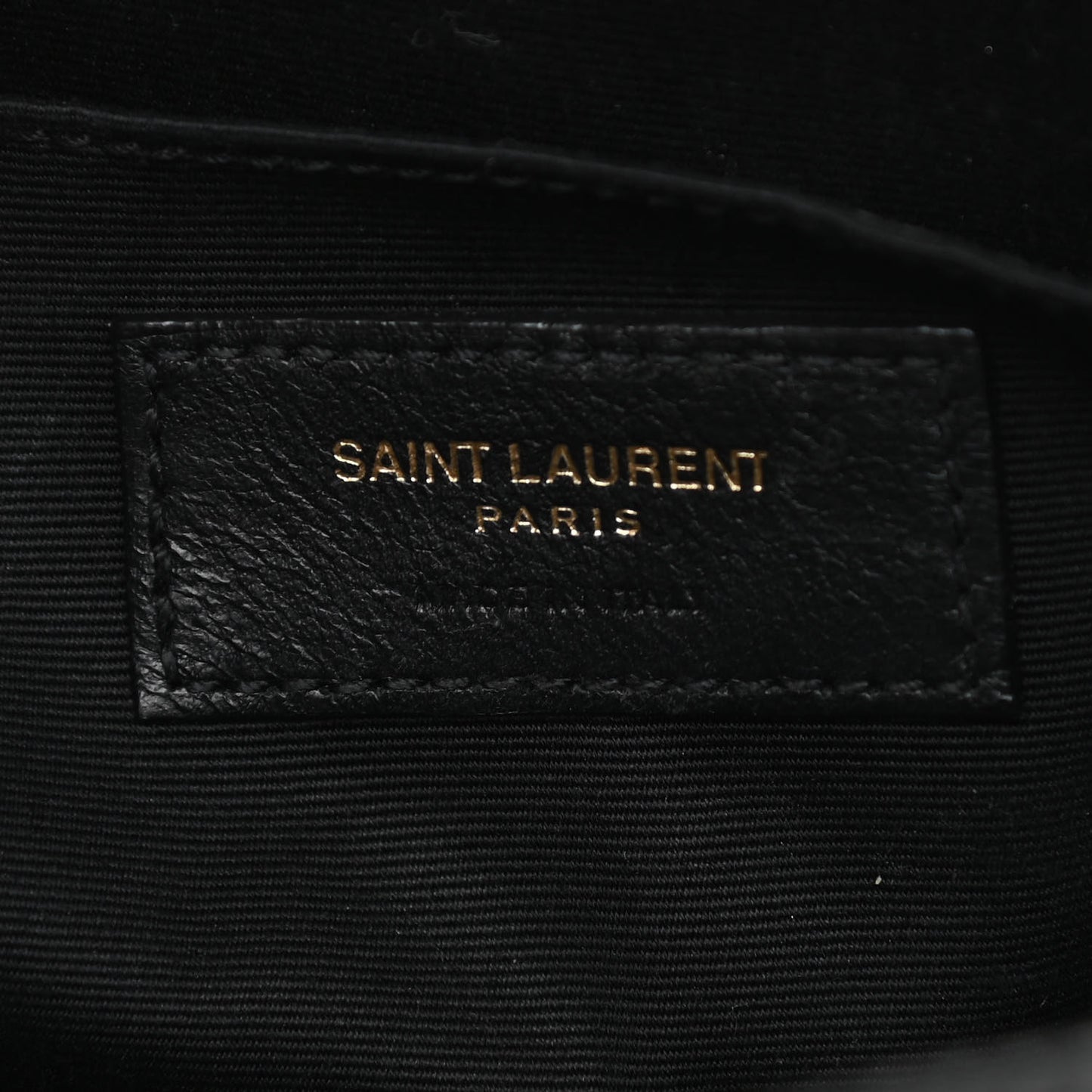 Suede Calfskin Monogram Lou Camera Bag Black