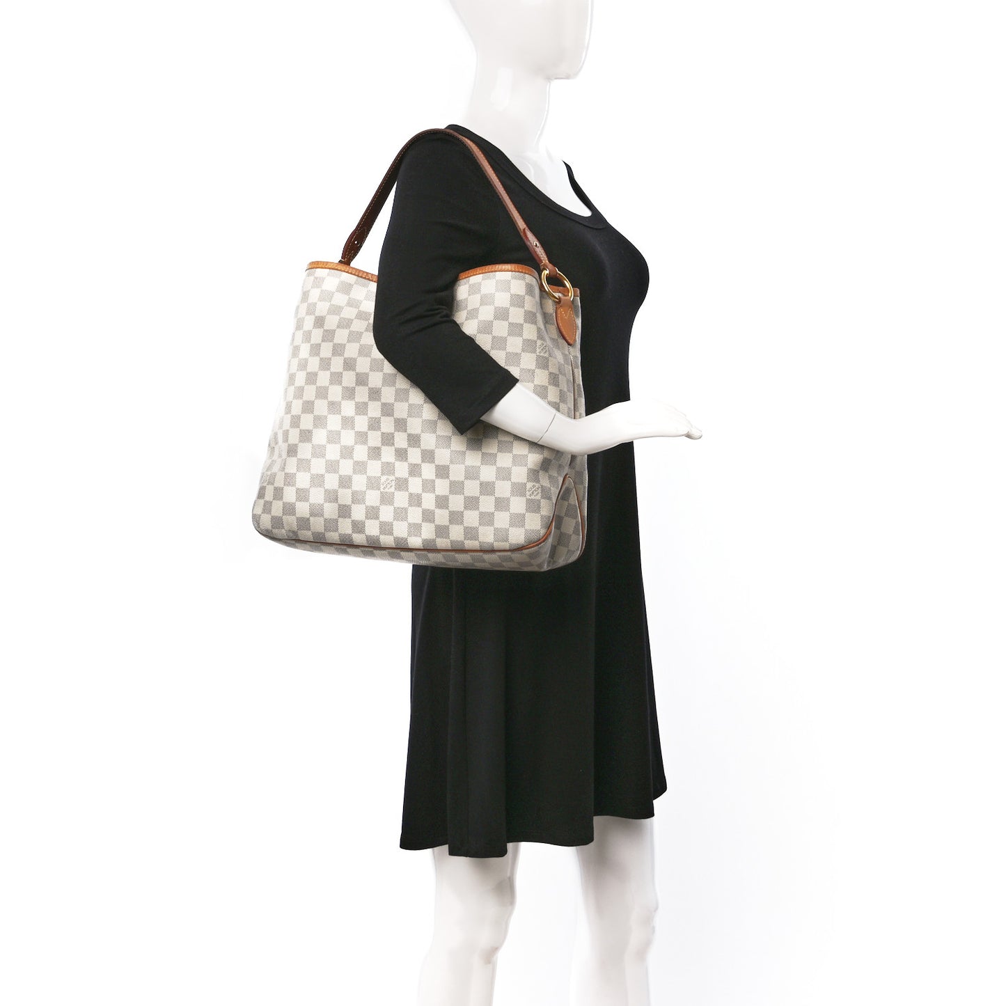 Damier Azur Delightful MM Pink