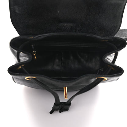 Chanel Caviar CC Backpack Black 4 of 10