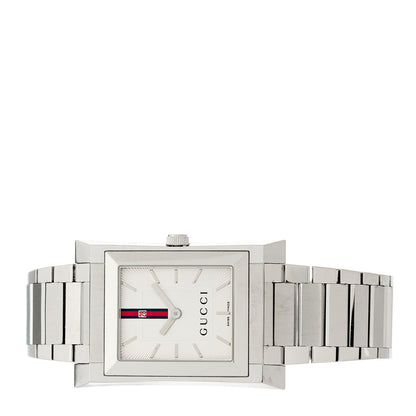 Gucci Stainless Steel 29mm 111M Quartz Watch Silver 2 of 4