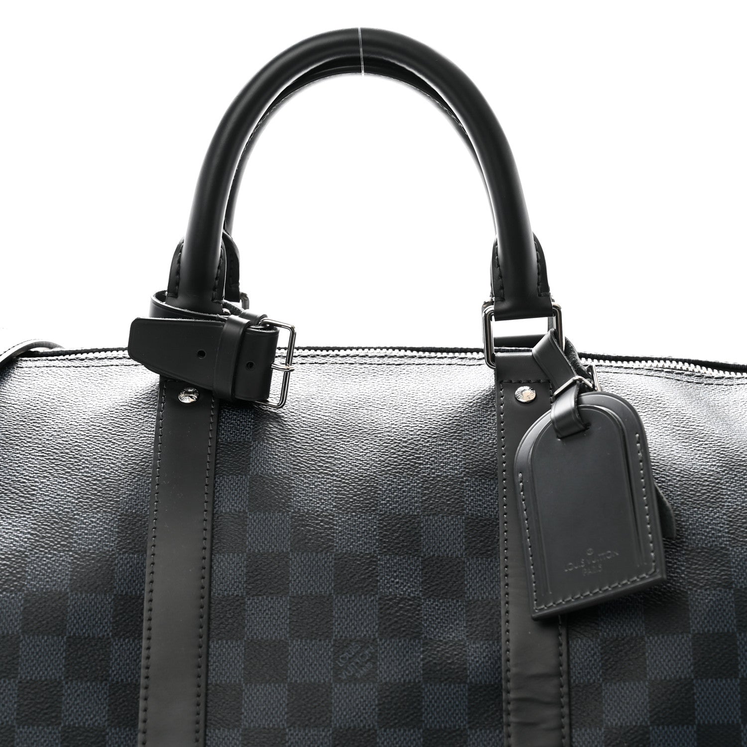 Louis Vuitton Damier Cobalt Keepall Bandouliere 55 7 of 12