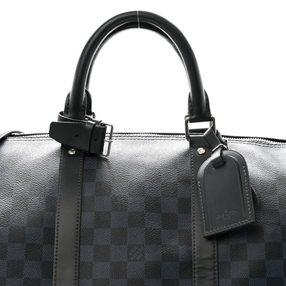 Louis Vuitton Damier Cobalt Keepall Bandouliere 55 7 of 12