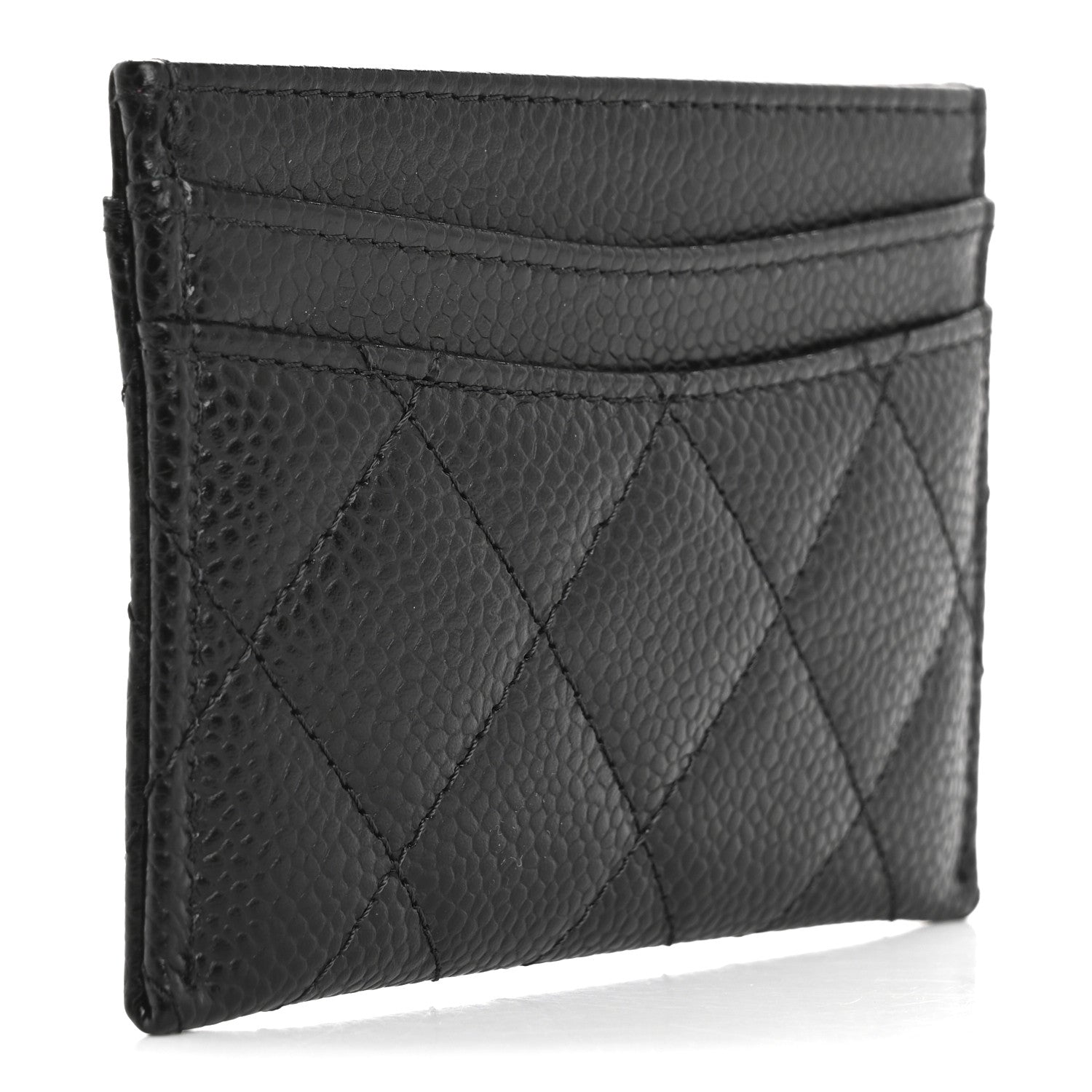 Chanel Caviar Quilted Card Holder Black 3 of 9