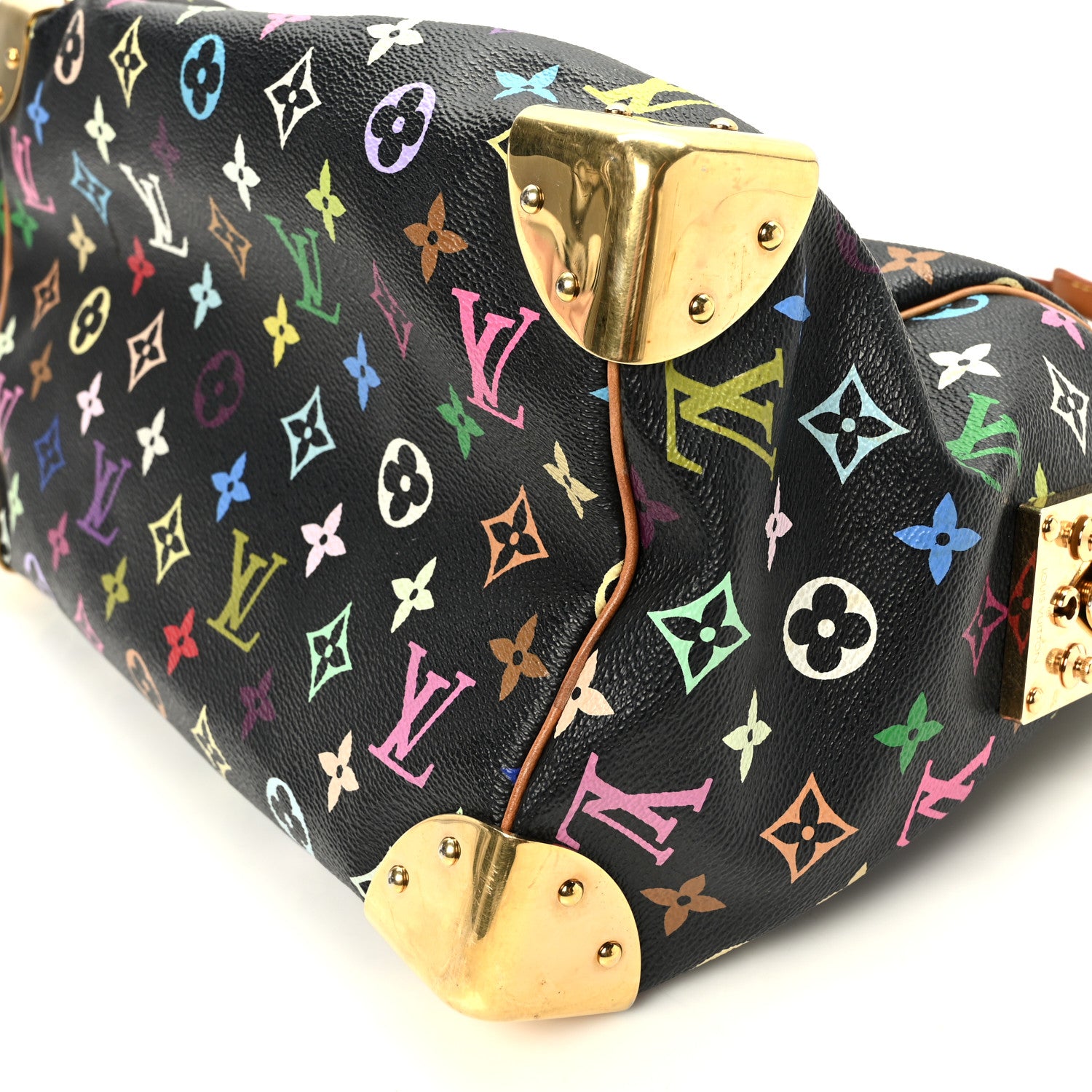 Louis Vuitton Monogram Multicolor Speedy 30 Black 9 of 9