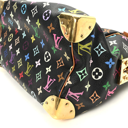 Louis Vuitton Monogram Multicolor Speedy 30 Black 9 of 9