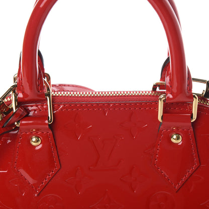 Louis Vuitton Vernis Alma BB Cherry 11 of 11