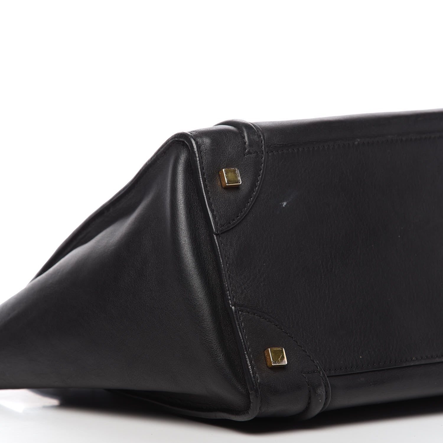 Celine Smooth Calfskin Mini Luggage Black 6 of 9