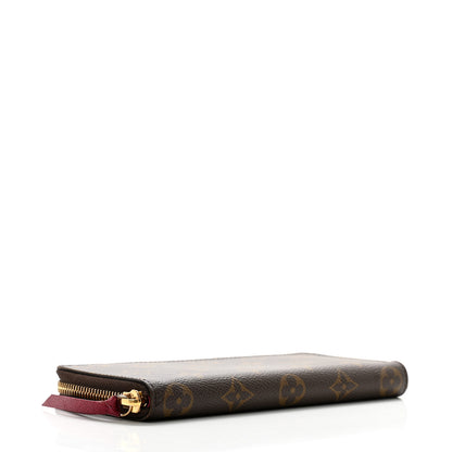 Louis Vuitton Monogram Clemence Wallet Fuchsia 5 of 13