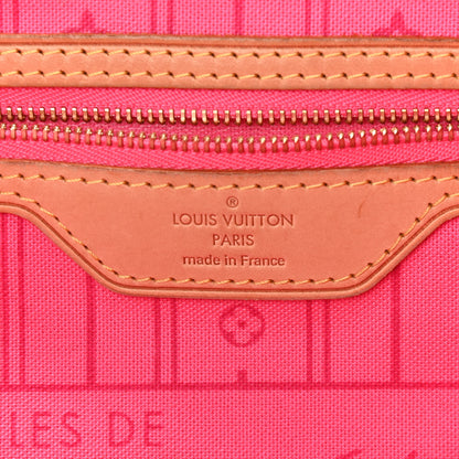 Louis Vuitton Monogram Roses Neverfull MM 7 of 11