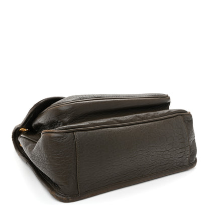 Saint Laurent Grained Lambskin Monogram Medium Niki Chain Satchel Light Musk 4 of 10