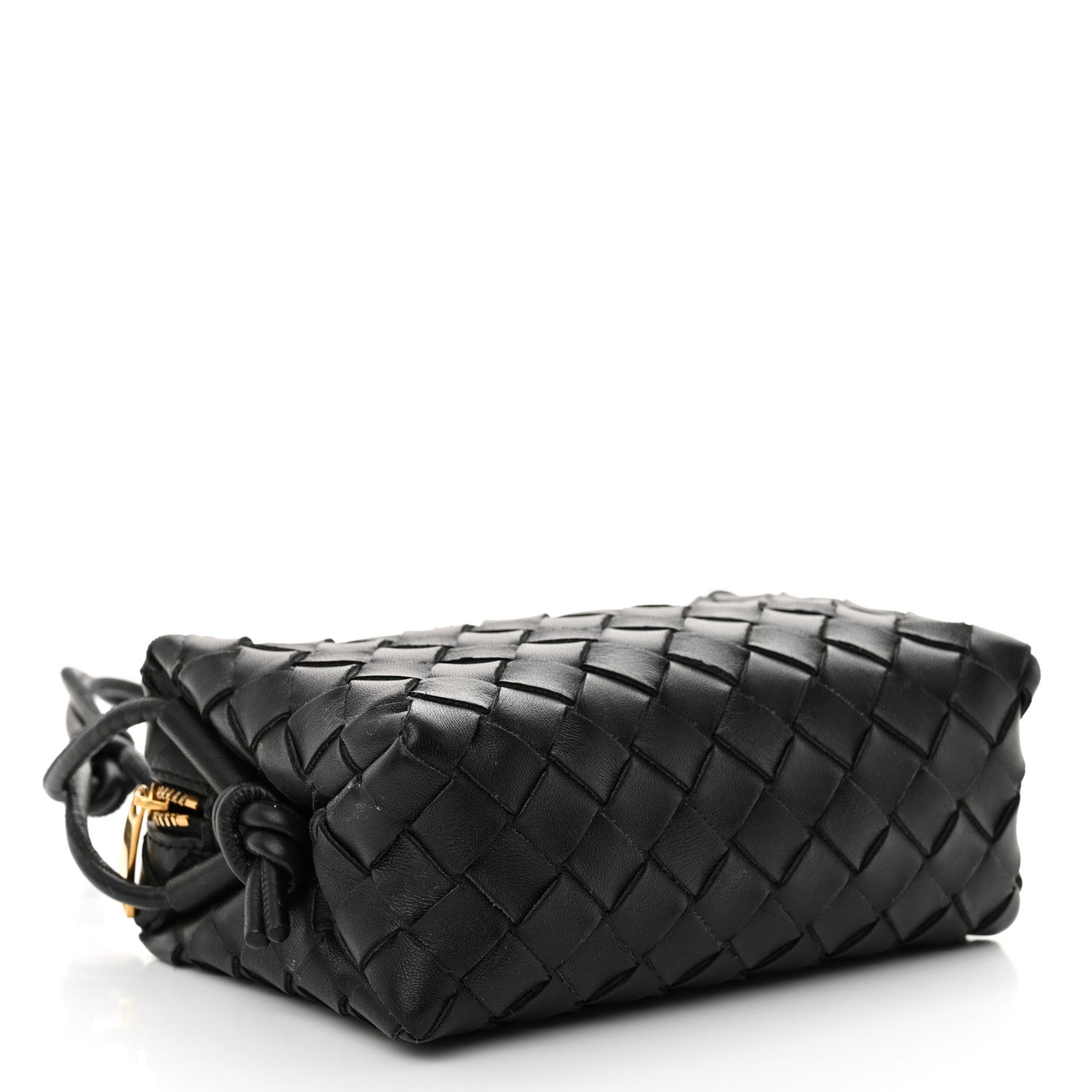 Bottega Veneta Nappa Intrecciato Mini Loop Camera Bag Black 4 of 12