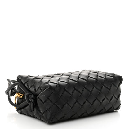 Bottega Veneta Nappa Intrecciato Mini Loop Camera Bag Black 4 of 12