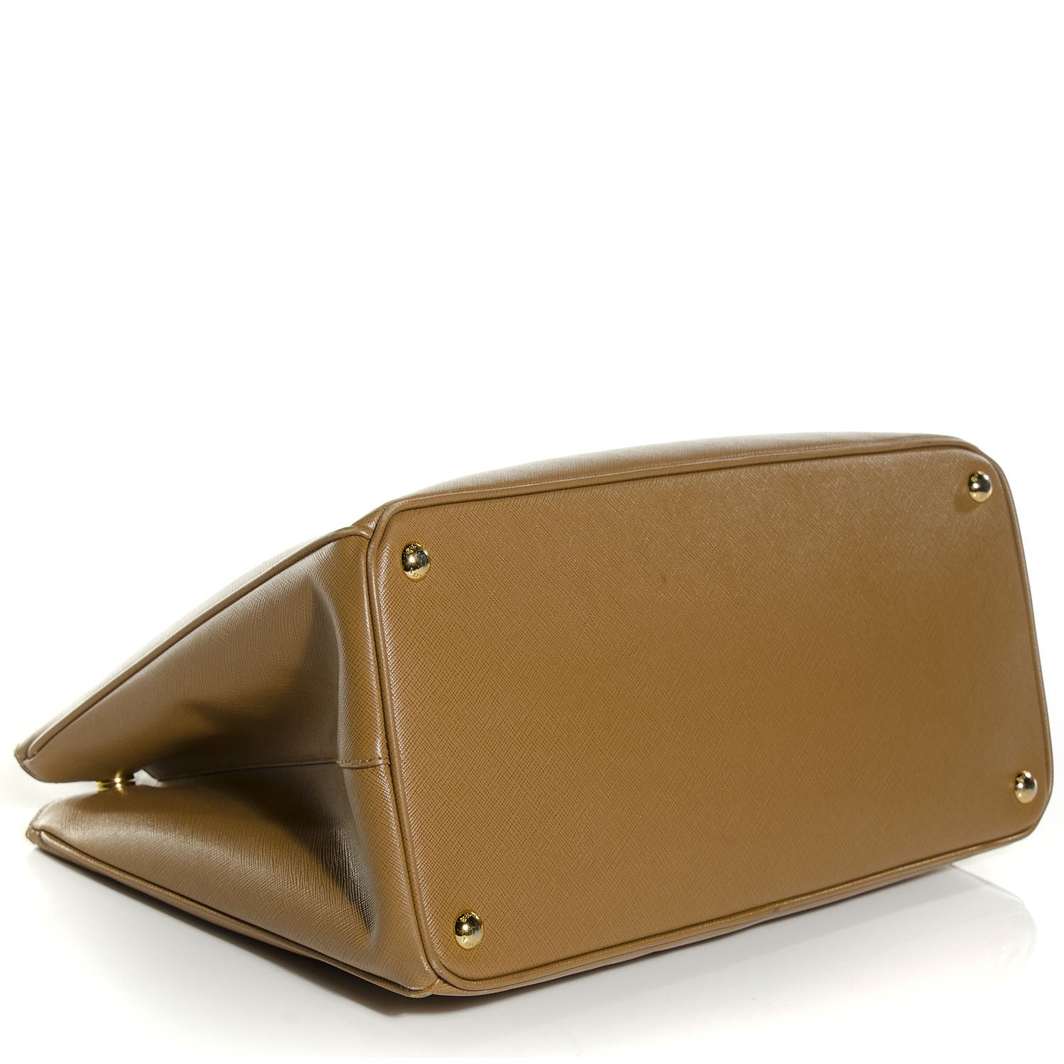 Prada Saffiano Lux Large Tote Caramel 4 of 11