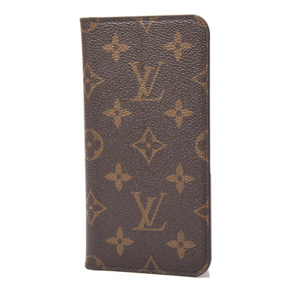 Louis Vuitton Monogram iPhone XR Folio Case 1 of 9