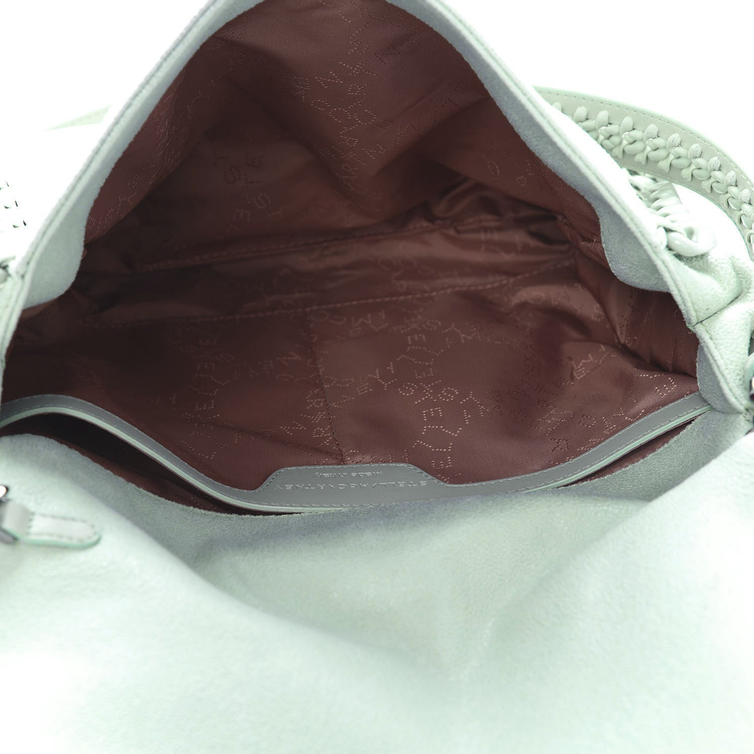 Stella McCartney Shaggy Deer Mini Candy Falabella Shoulder Bag Mist 5 of 9