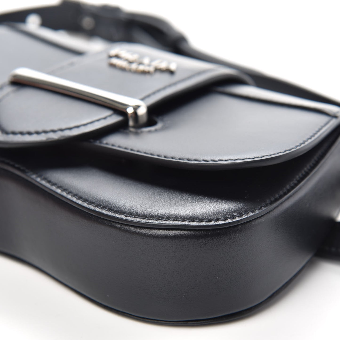 City Calfskin Sidonie Belt Bag Black