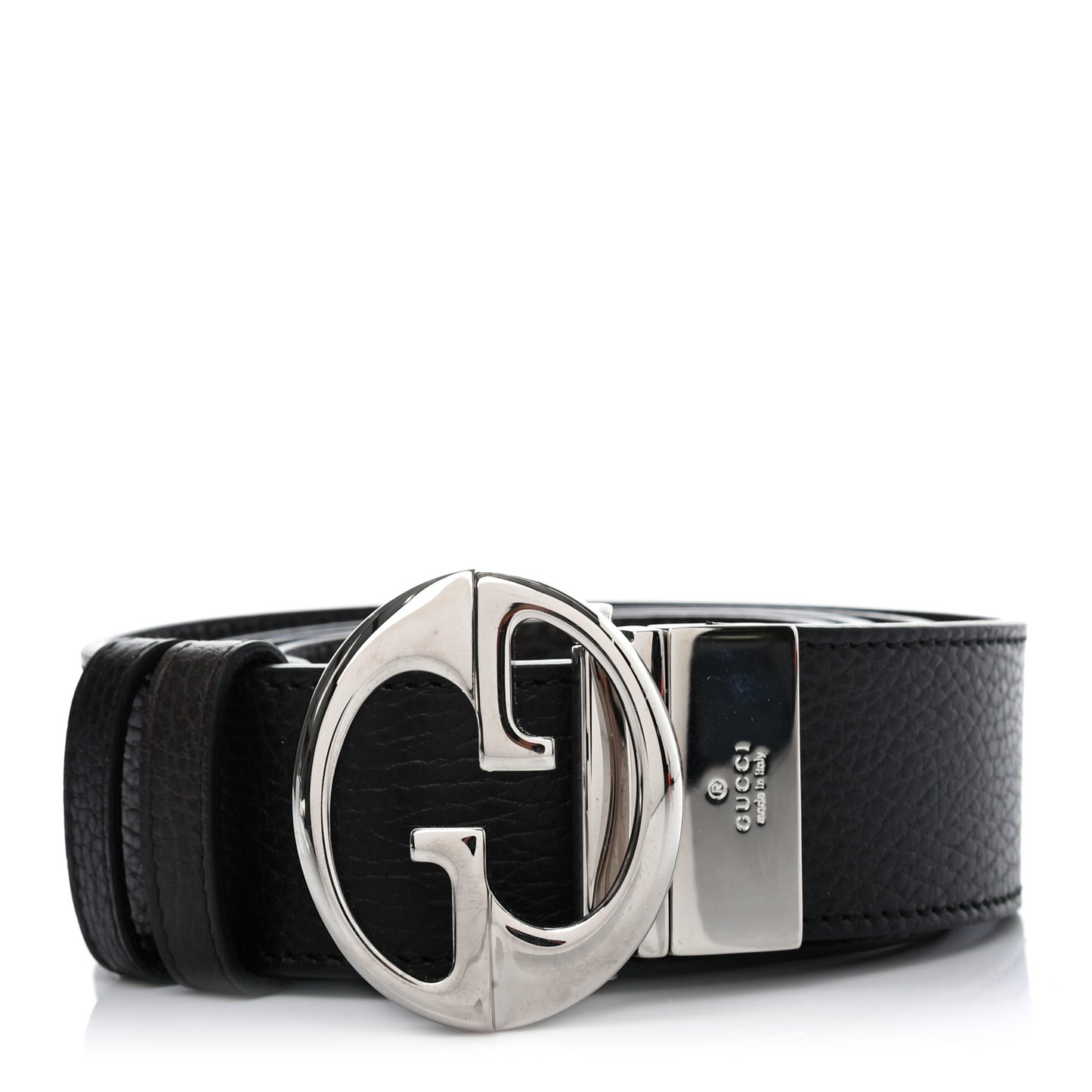 Calfskin 1973 Reversible Belt 115 46 Black Brown