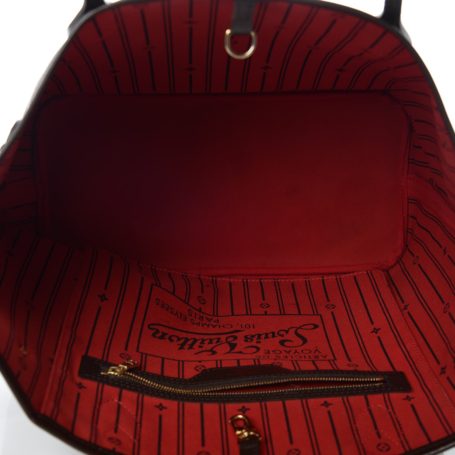 Louis Vuitton Damier Ebene Neverfull MM 5 of 12