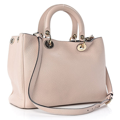 Christian Dior Bullcalf Medium Diorissimo Tote Rose Poudre 4 of 12