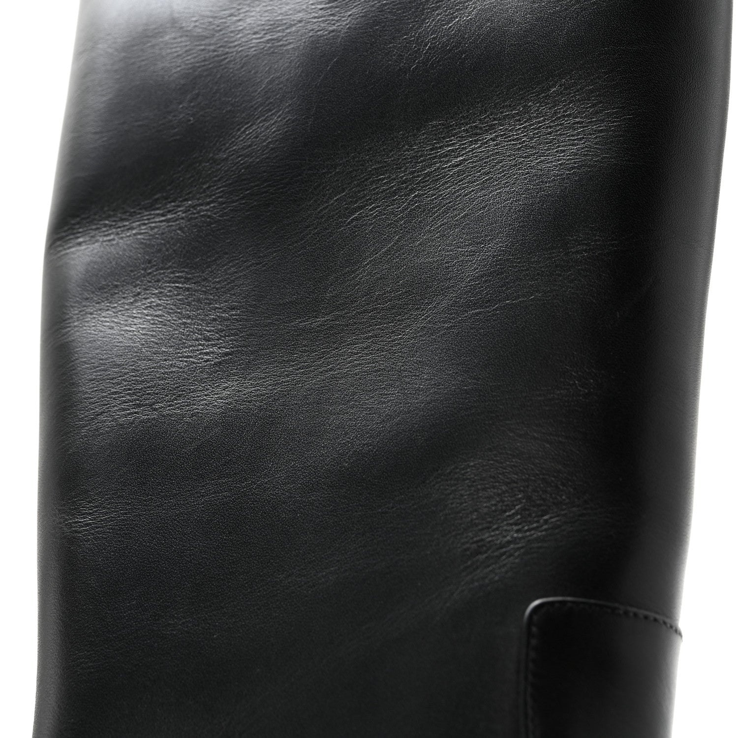 Christian Louboutin Calfskin Lock Kate Botta 100 Knee High Boots 40 Black 11 of 13