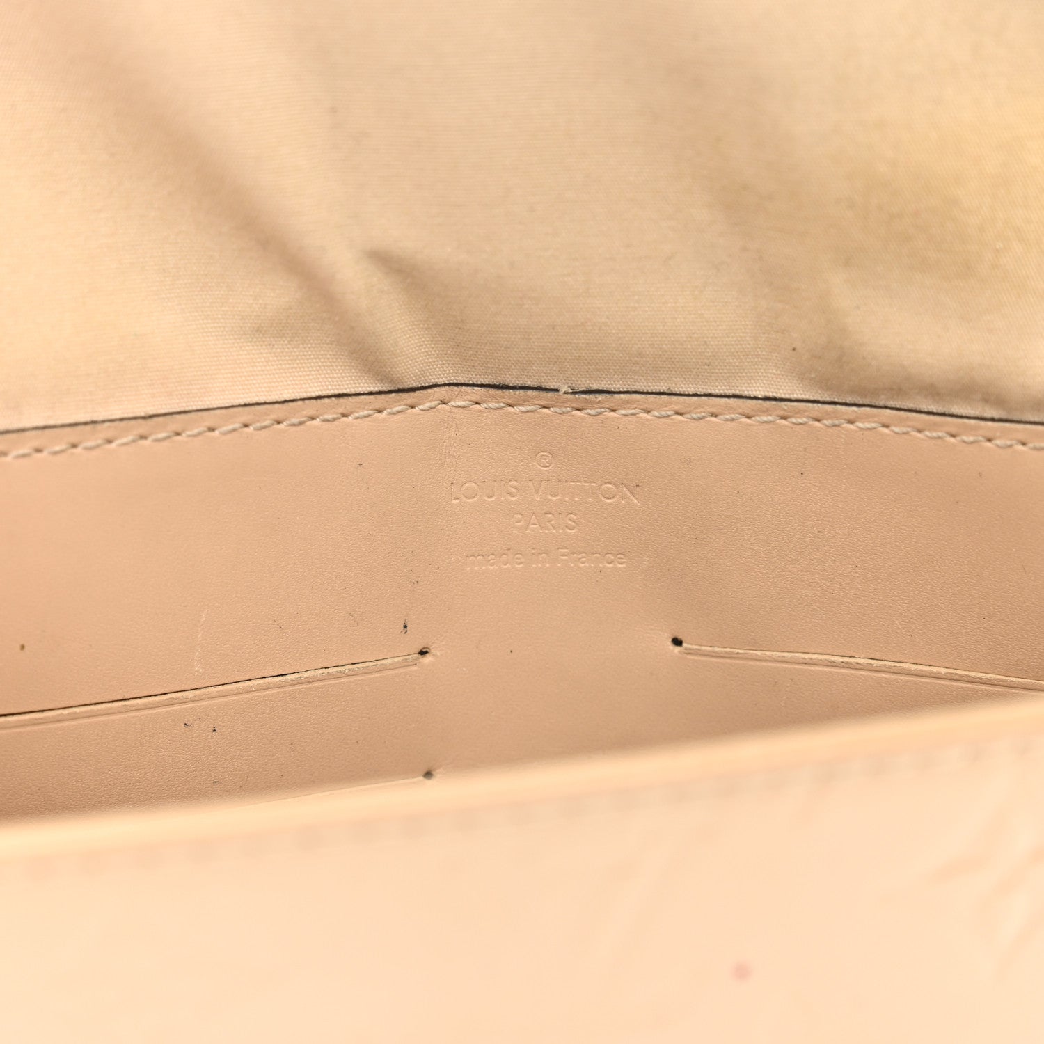 Louis Vuitton Vernis Ana Clutch Dune 7 of 12
