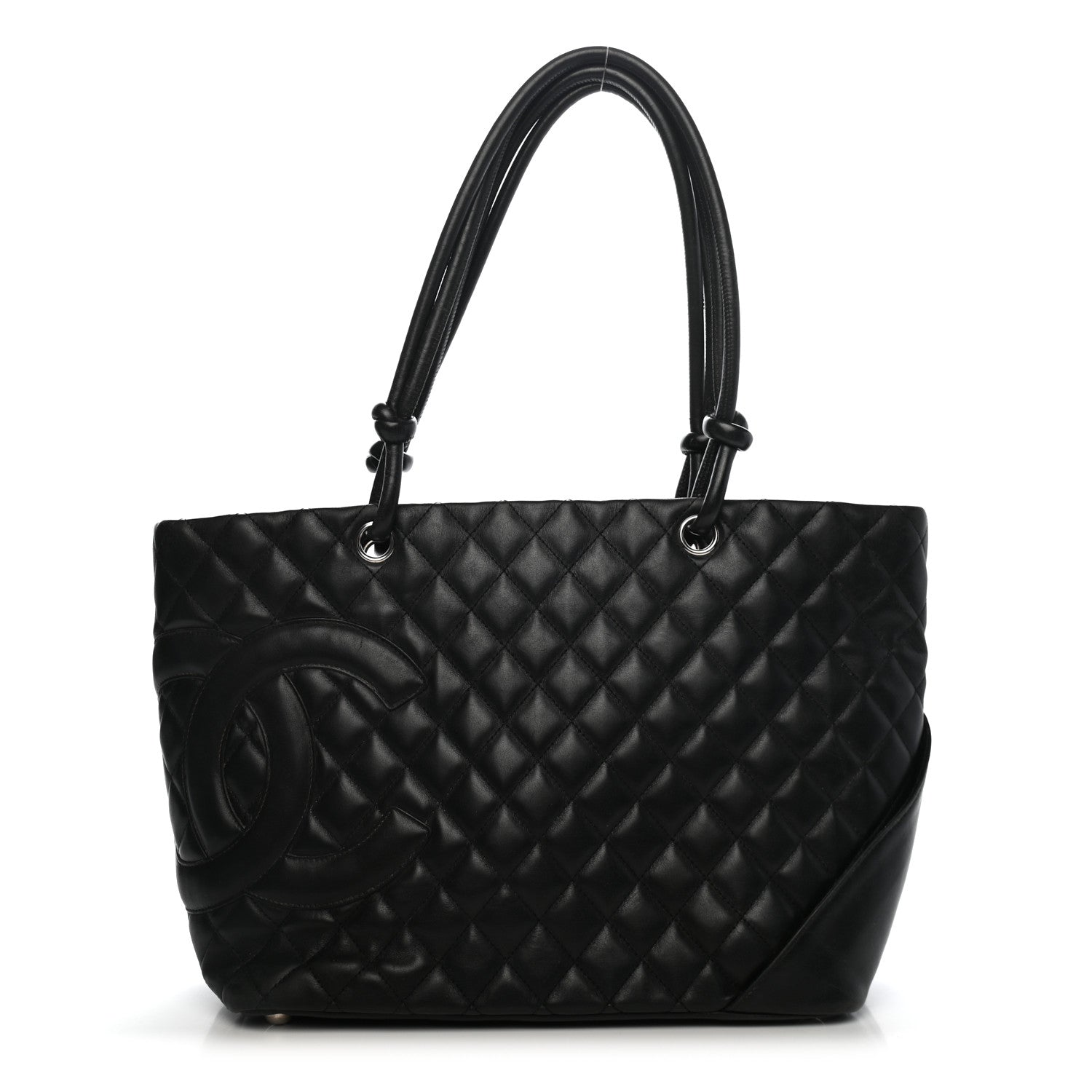 Chanel Calfskin Quilted Large Cambon Tote Black 1 of 12