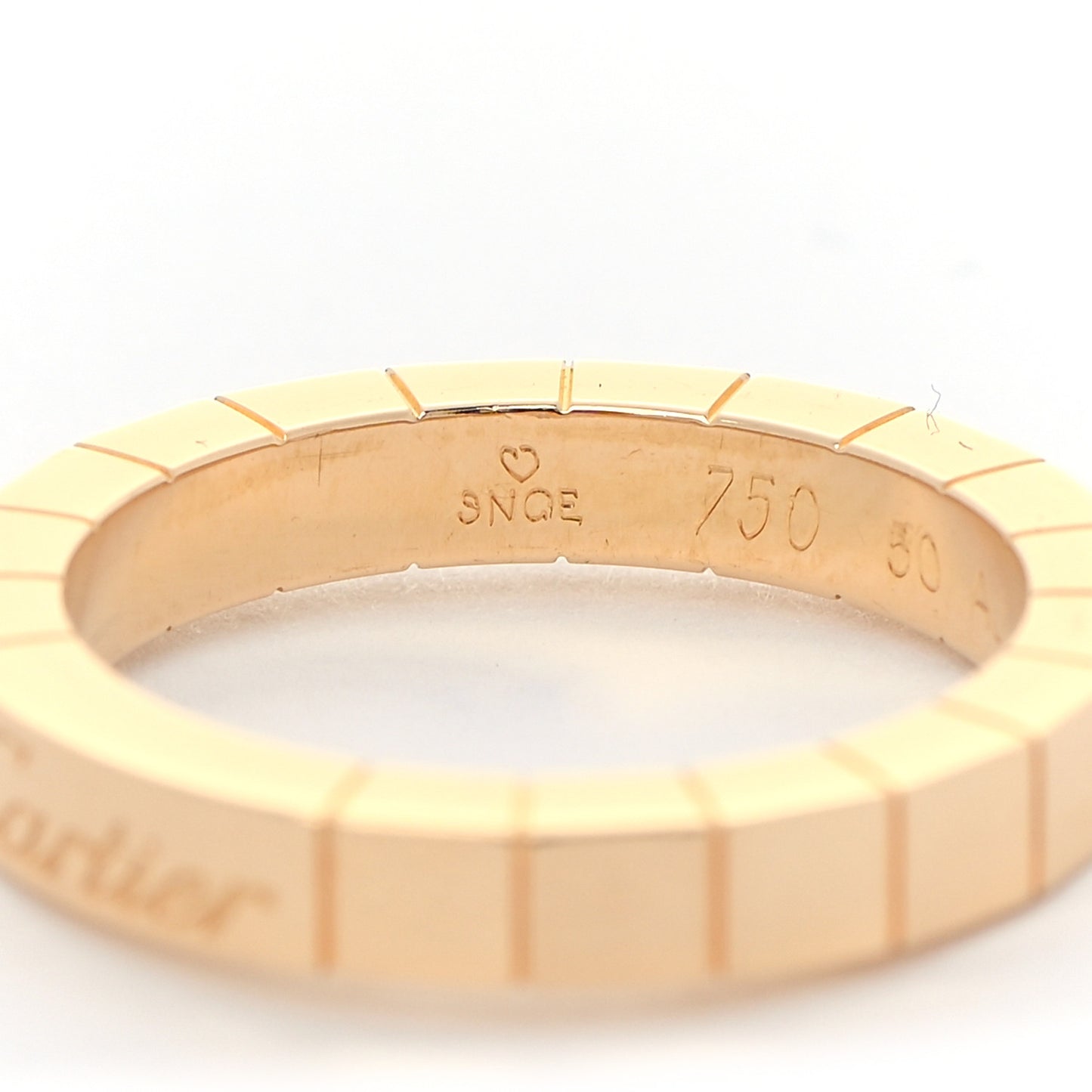 18K Yellow Gold Lanieres Ring 50 5.25