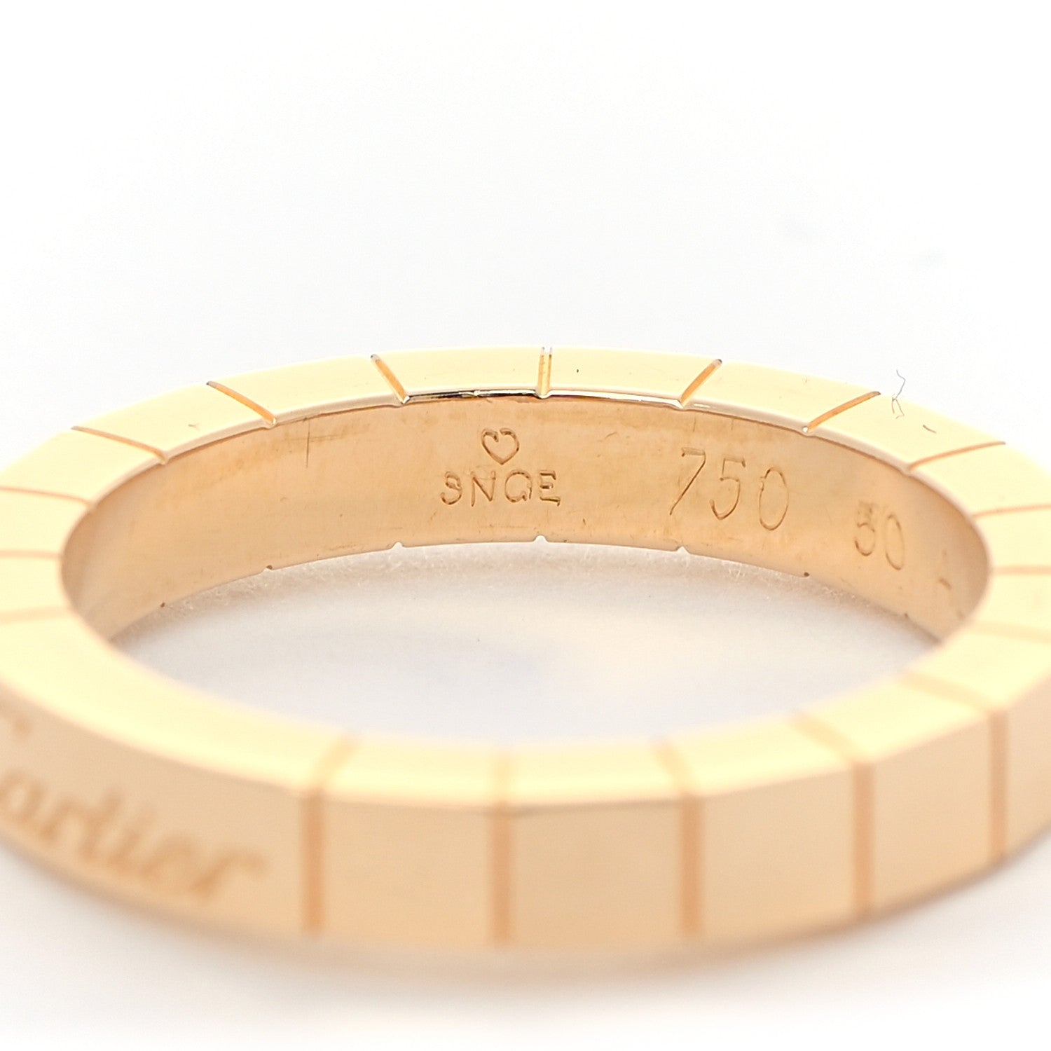 Cartier 18K Yellow Gold Lanieres Ring 50 5.25 5 of 5