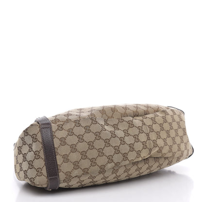Gucci Monogram Medium Abbey Shoulder Bag Dark Brown 4 of 13