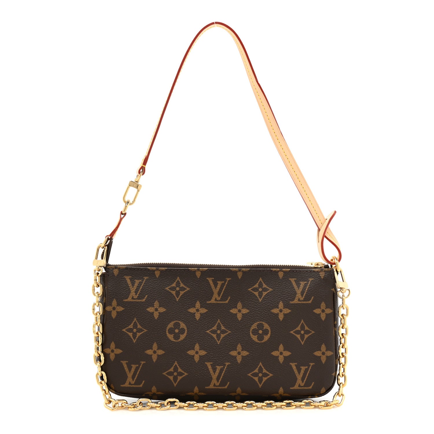 Louis Vuitton Monogram Chain Pochette Accessories 1 of 11
