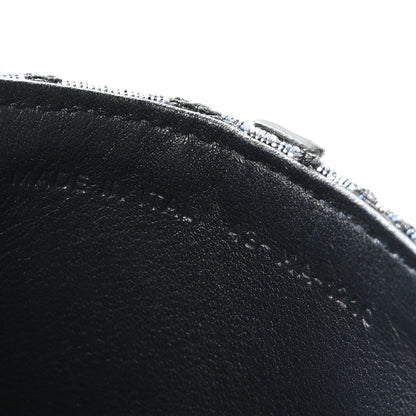 Christian Dior Oblique Nano Saddle Chain Pouch Blue 7 of 11