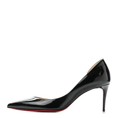 Christian Louboutin Patent Iriza 70 Pumps 37 Black 1 of 10
