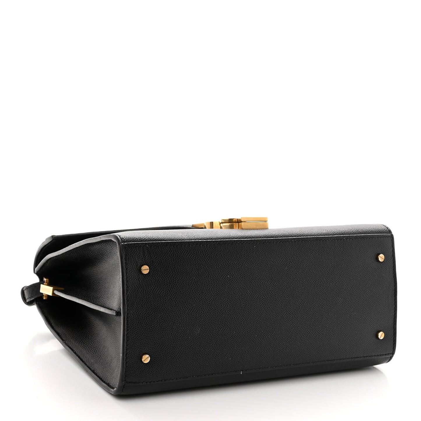 Grain de Poudre Medium Classic Monogram Cassandra Top Handle Black