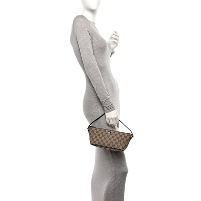 Gucci Monogram Boat Pochette Brown 2 of 10