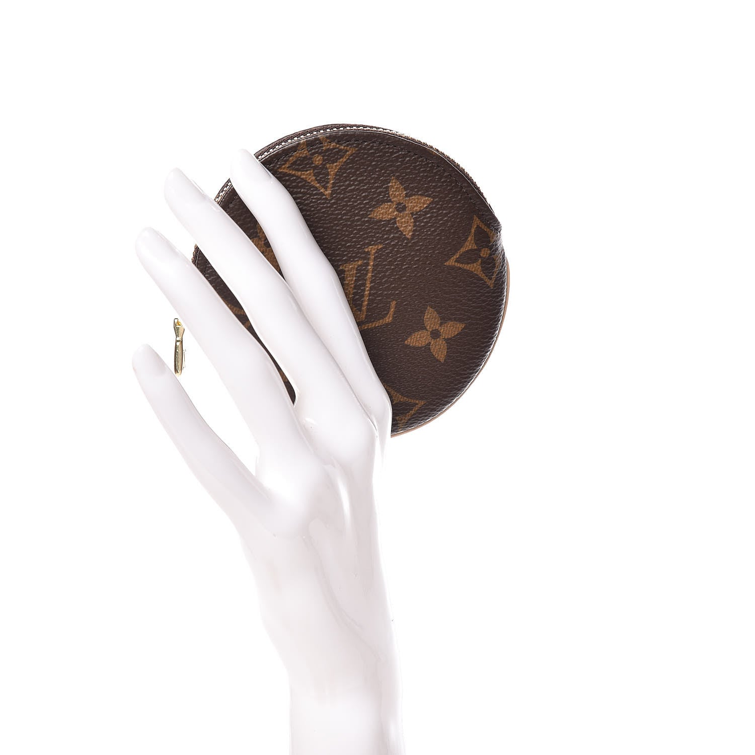 Louis Vuitton Monogram Round Coin Purse 2 of 7