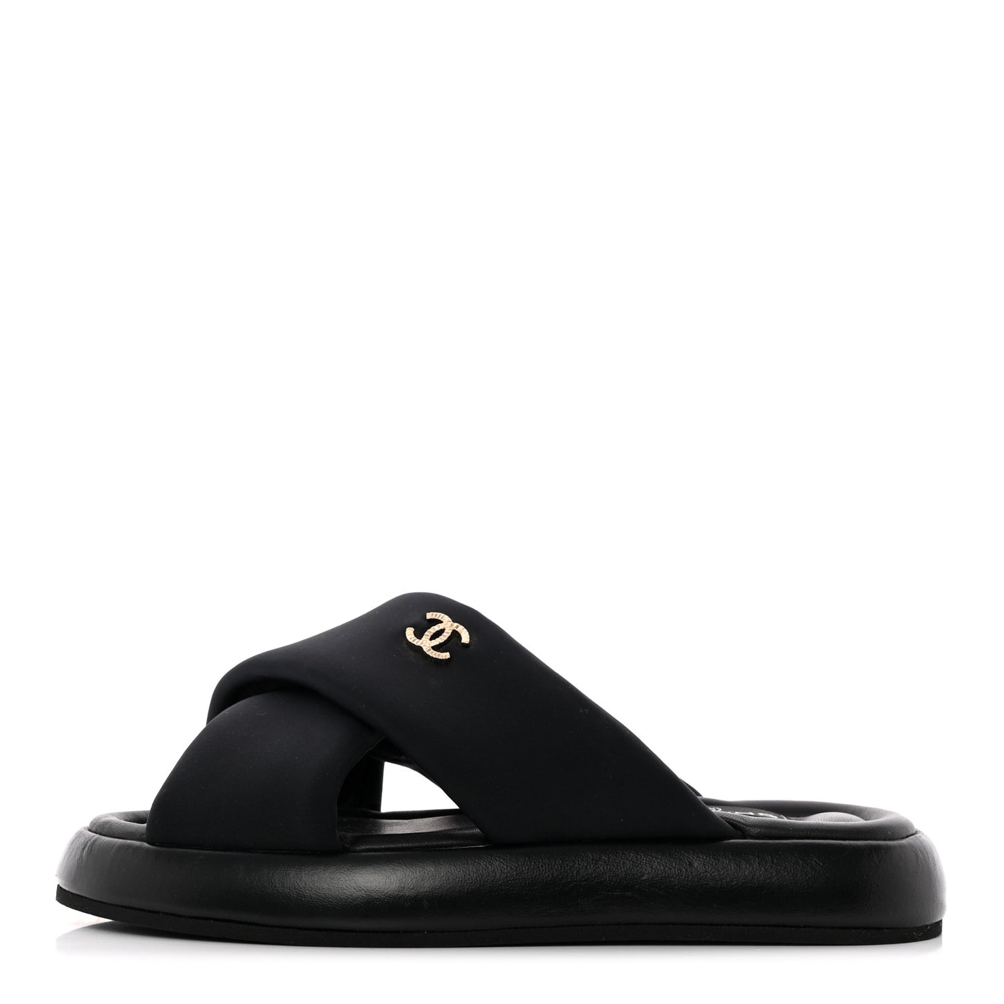 Fabric CC Mules Sandals 36 Black