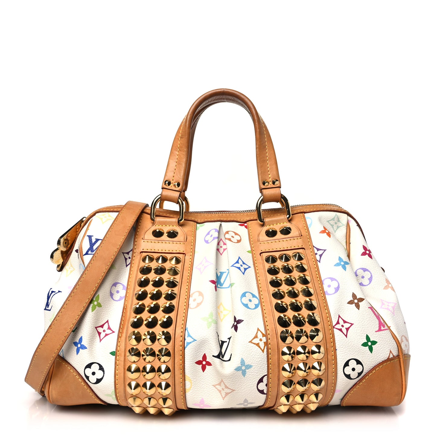 Monogram Multicolor Courtney MM White