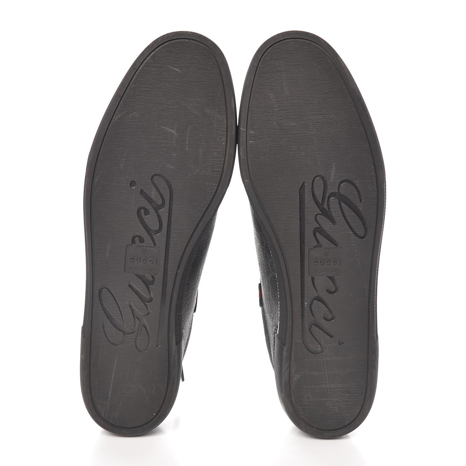 Gucci GG Supreme Monogram Womens Sneakers 36.5 Black 7 of 11
