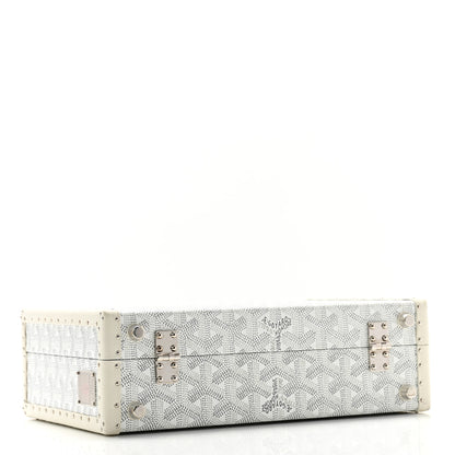 Goyard Goyardine Grand Hotel Trunk White 4 of 12