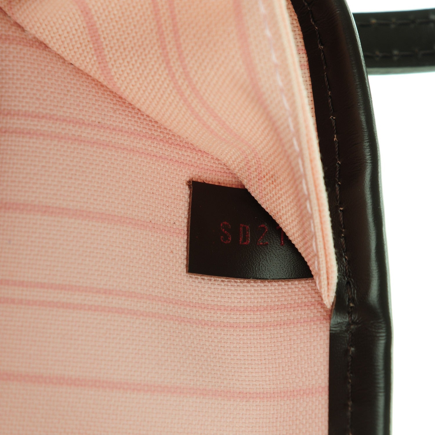 Louis Vuitton Damier Ebene Neo Neverfull MM Rose Ballerine 8 of 8