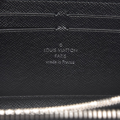 Louis Vuitton Epi Clemence Wallet Black 6 of 7