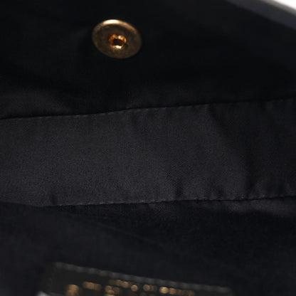 Chanel Lambskin Quilted Medium Cruise Charm Single Flap Black 5 of 10