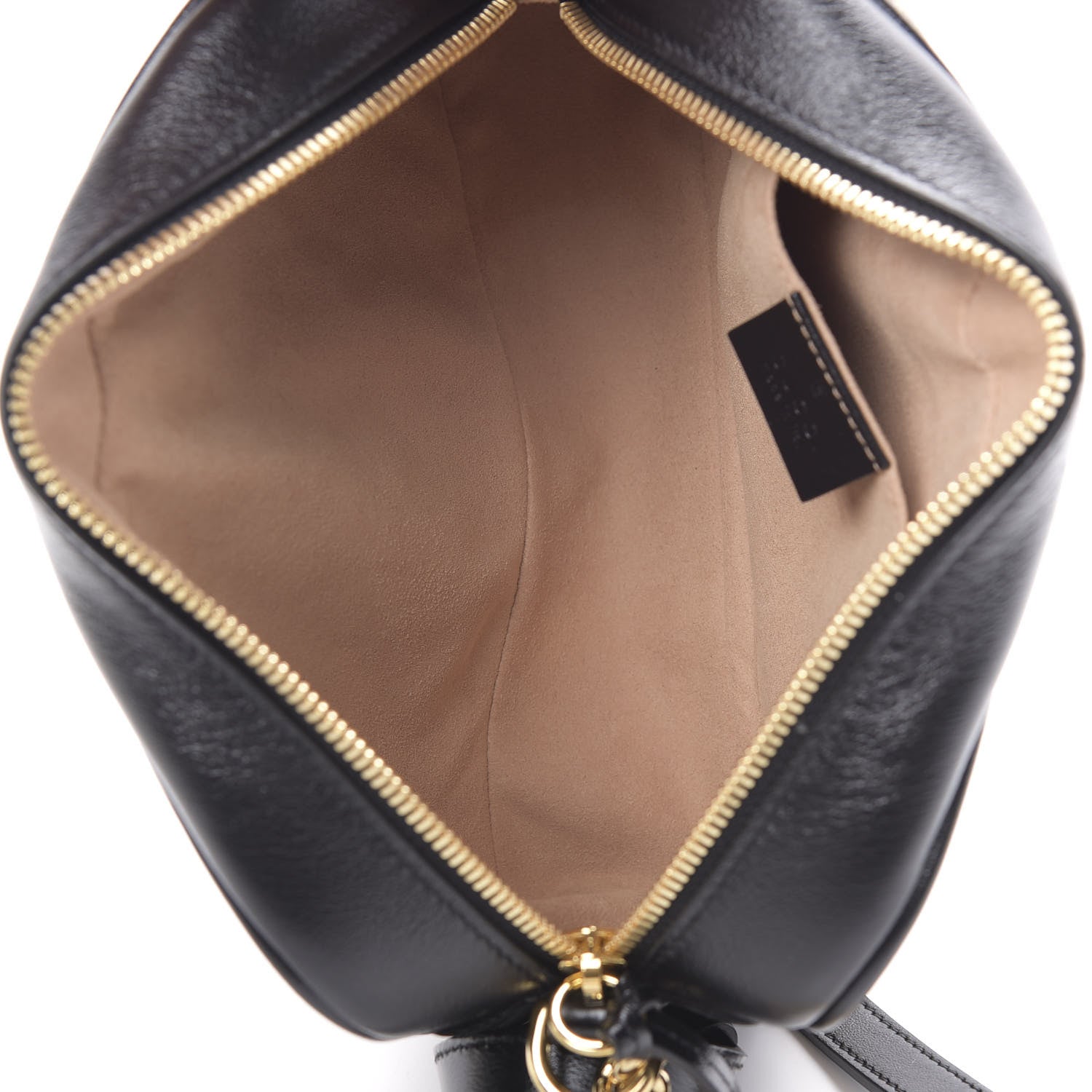 Gucci Monogram Matelasse Diagonal Small GG Marmont Chain Shoulder Bag Beige Black 5 of 11
