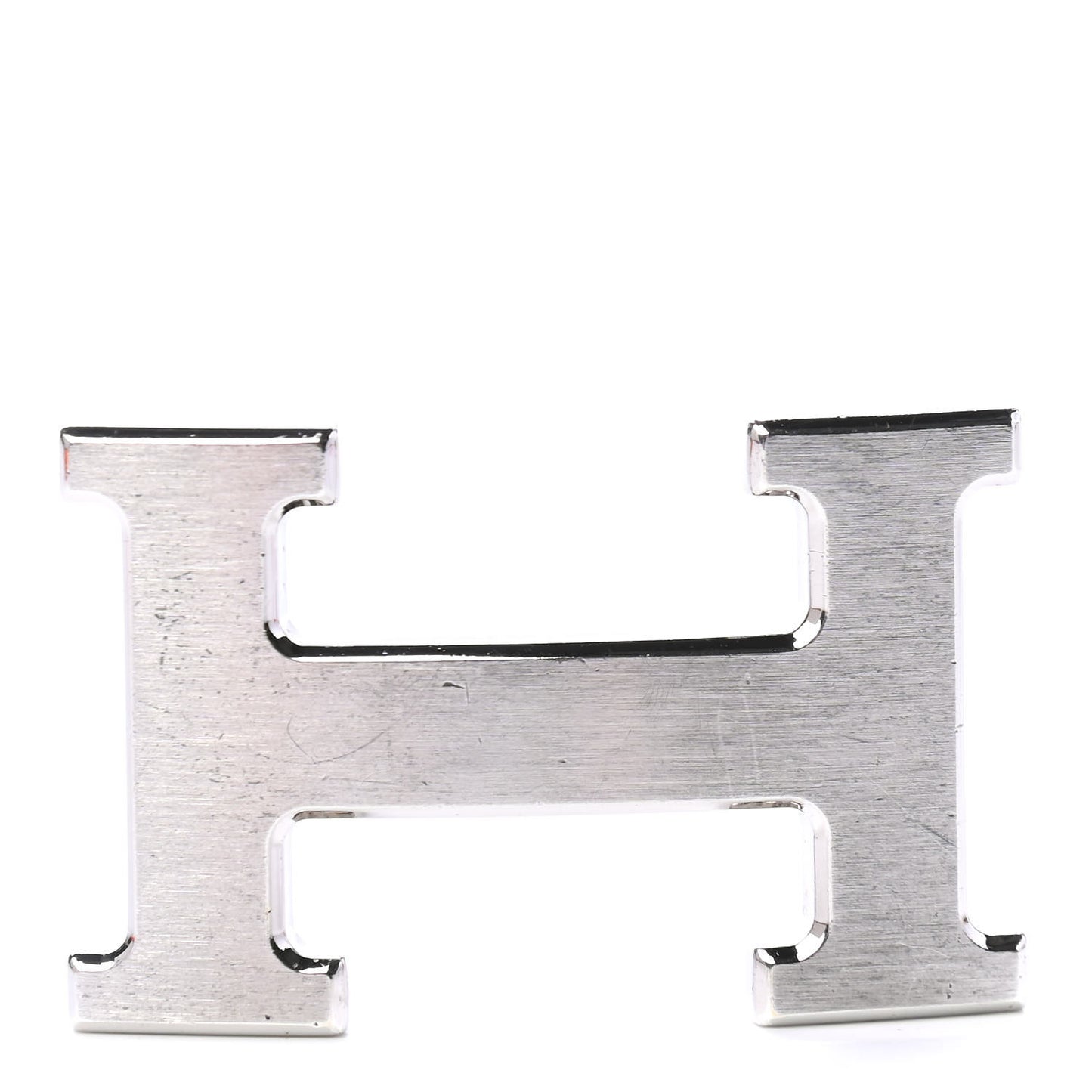 Brushed Palladium 32mm H Belt Buckle