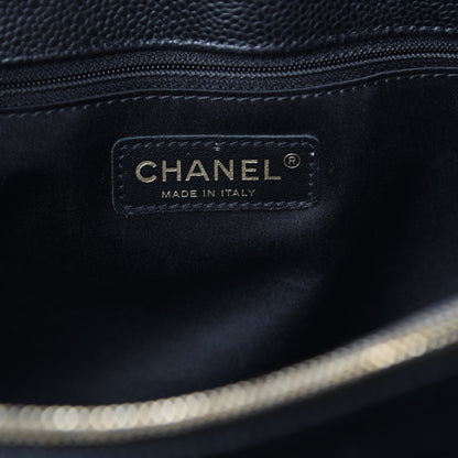 Chanel Caviar Quilted Grand Shopping Tote GST Black 8 of 9